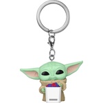 Funko Ключодържател Funko Pocket POP! Star Wars: The Mandalorian - Grogu (with Snack) (112823)