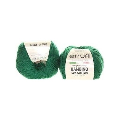 Etrofil Bambino Lux Cotton 70429 - tmavě zelená