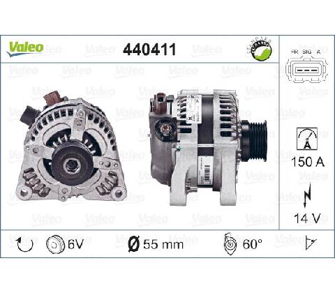 Alternátor VALEO 440411