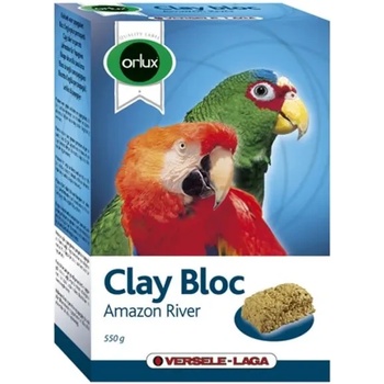 Versele-Laga - Clay Bloc Amazon River Хранителна добавка за големи папагали - опаковка 550 г