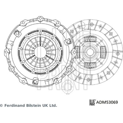 Spojková sada BLUE PRINT ADM53069