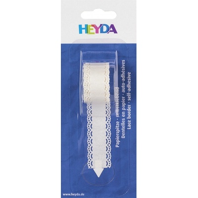 HEYDA Samolepiaca papierová páska čipka 21 mm x 2 m vlnky