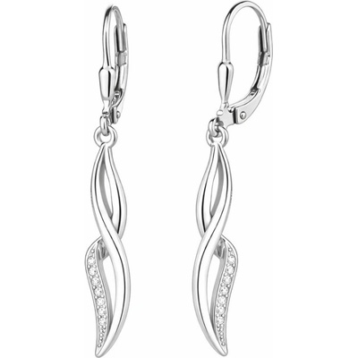 GRACE Silver Jewellery Stříbrné visací náušnice E-1529-MHT-7823/366