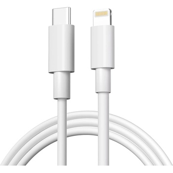 OBALME Кабел OBAL-ME Fast Charge от USB-C към Lightning, 1m, Бял (CL20WH)
