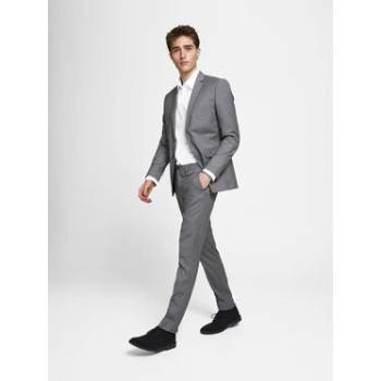 Jack&Jones Oblek Franco 12181339 Šedá Super Slim Fit