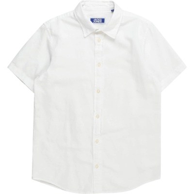 JACK & JONES Риза 'BLEND' бяло, размер 140