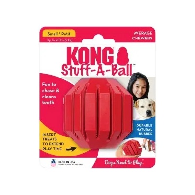 KONG Stuff-A-Ball Small - играчка за куче от гума - САЩ - KS3
