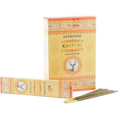 Ayurvedic Masala vonné tyčinky Kasturi 15 ks