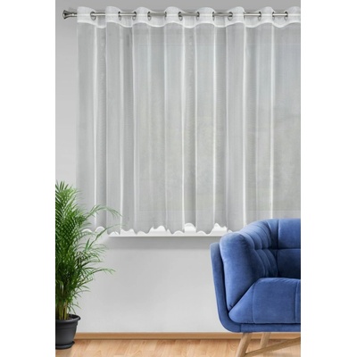 ZÁCLONA LIS 1 300X145 CM BÍLÁ