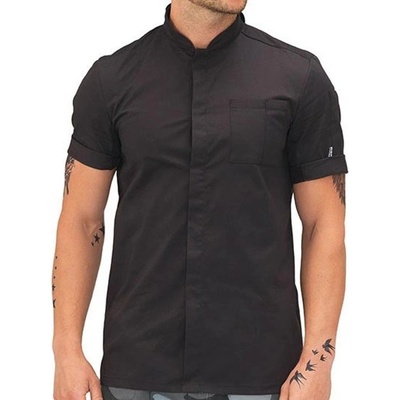 Le Chef Gastro košile s krátkým rukávem DF118 Black