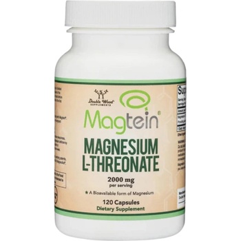 Double Wood Supplements Magnesium L-Threonate 77 mg | Magtein® [120 капсули]