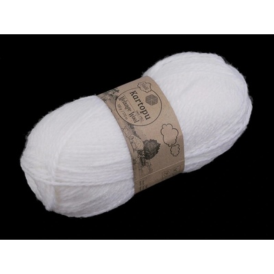 Pletací příze Melange Wool 100 g Varianta: 1 (010) bílá, Balení: 1 ks 54974/138020/253068