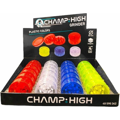 Champ High Plastová drtička klasik 42mm