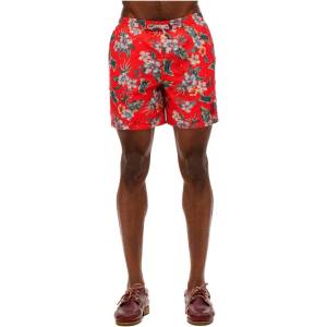 Superdry Бански гащета Superdry Hawaiian Print 16´´ swimming shorts - Red (Botanical Red)