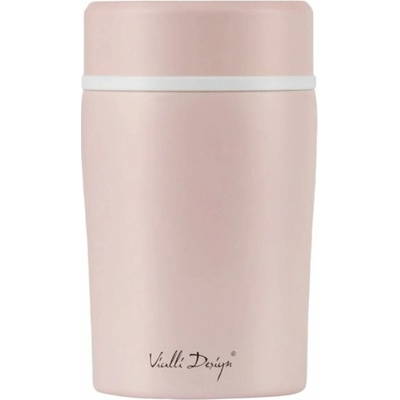Vialli Design termoska na jedlo FUORI ružová 500 ml
