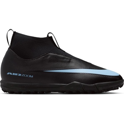 Nike Юношески футболни стоножки Nike Zoom Mercurial Superfly 10 Academy Junior Astro Turf Football Boots - Black/Blue