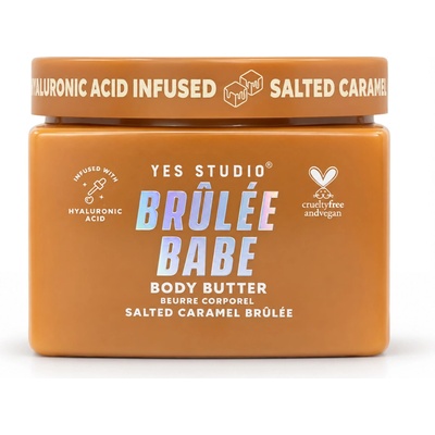 Yes Studio Salted Caramel Brulee Body Butter tělové máslo 400 g – Hledejceny.cz