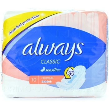 Always Classic Normal Sensitive 10 ks