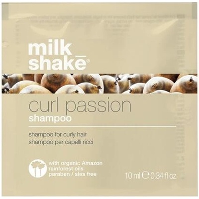 Milk Shake Curl Passion Шампоан за коса без парабени за мекота и управляемост 10 мл