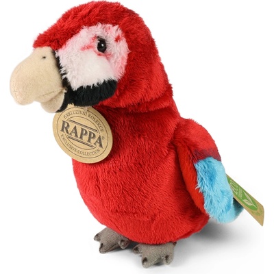 Eco-Friendly Rappa papoušek Ara červený 16 cm