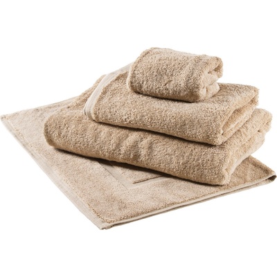 2P Servis ručník froté Pure 50 x 100 cm hnědá