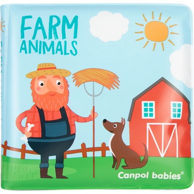 Canpol Babies knižka mäkká pískacie Farm Animals