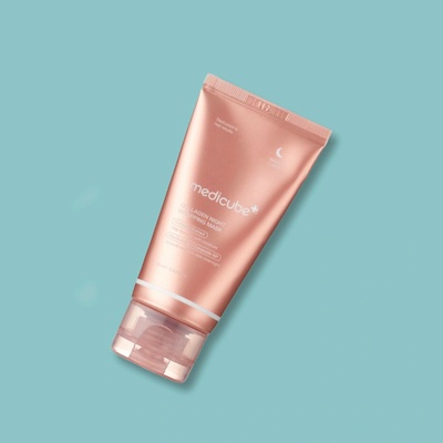 MEDICUBE - COLLAGEN NIGHT WRAPPING MASK - Kolagenová noční slupovací maska 75 ml – Zboží Dáma