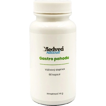 Medveď Natural Gastro pohoda 60 kapsúl