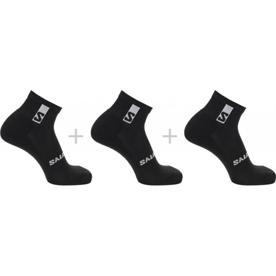 Salomon Everyday Ankle 3-Pack LC2086600 black/black/black – Zboží Mobilmania