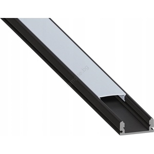 SmartLED Вграден профил за led ленти 1 м черен/бял (sd0029)