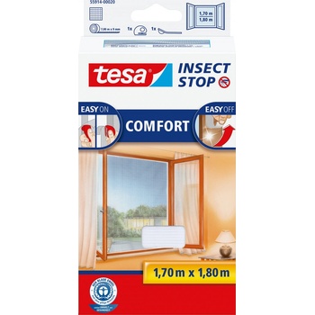 Tesa Comfort Okenní moskytiéra 1,7 x 1,8 m bílá