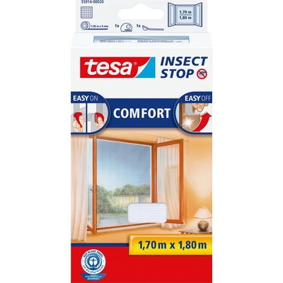 Tesa Comfort Okenní moskytiéra 1,7 x 1,8 m bílá