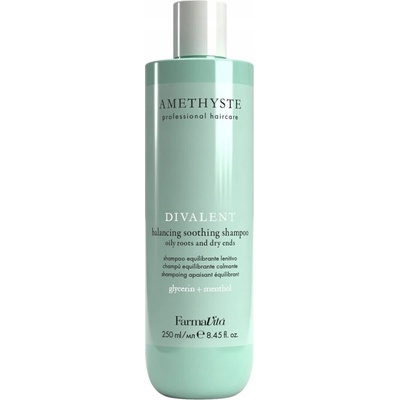 Farmavita amethyste Divalent šampon pro mastné vlasy, vyrovnávající pH 250 ml