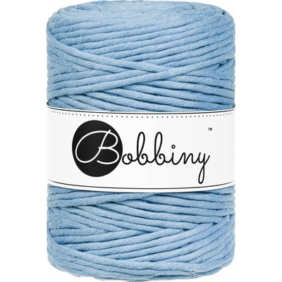 Bobbiny Macrame Cord 5 mm 100 m Perfect Blue Šňůra