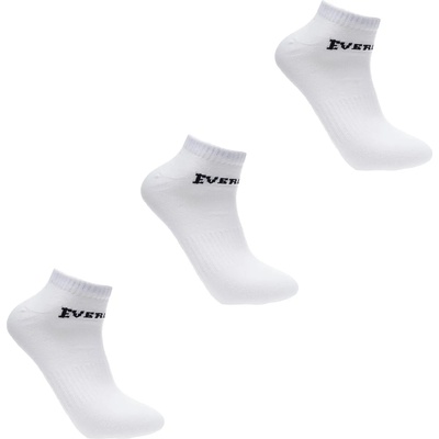 Everlast Мъжки чорапи Everlast 3 Pack Trainer Socks Mens - White