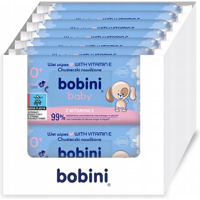 Bobini Baby Hypoalergenní Vlhčené ubrousky 60 ks