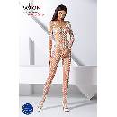 Passion Bodystocking BS068 biely