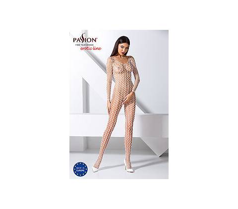 Passion Bodystocking BS068 biely