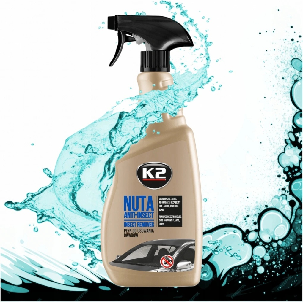 K2 NUTA ANTI-INSECT Rimuovi insetti, catrame e sporco