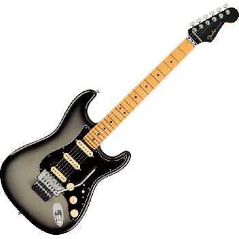 Fender Ultra Luxe Stratocaster FR HSS MN Silverburst Електрическа китара