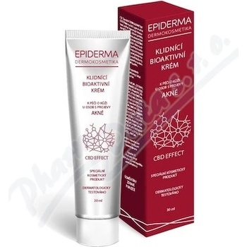 Epiderma bioaktivní CBD krém při Akné 30 ml