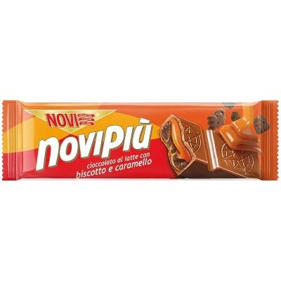 Novipiù Mléčná se slaným karamelem a sušenkou 35 g