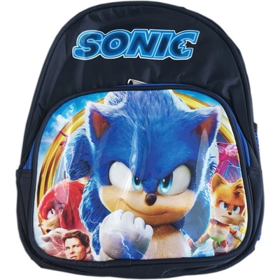 Раница за детска градина с картинка - Соник Sonic