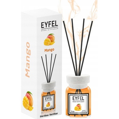 Eyfel VŮNĚ DO DOMÁCNOSTI TYČINKY MANGO 110 ml ČERNÁ ZÁTKA