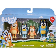 Moose Toys Bluey balení 4 figurek