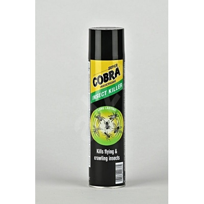 Super Cobra Kills Flying & Crawling Insects spray proti lietajúcemu a lezúcemu hmyzu 400 ml