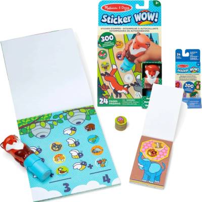 Melissa & Doug klasické nálepky 500 ks