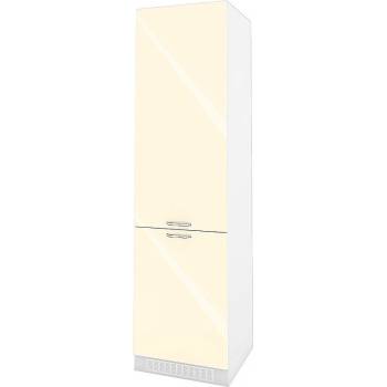 ИРИМ Колонен кухненски шкаф за вграден хладилник Сити БФ-Бежово гланц-05-50 60 см