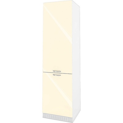 ИРИМ Колонен кухненски шкаф за вграден хладилник Сити БФ-Бежово гланц-05-50 60 см