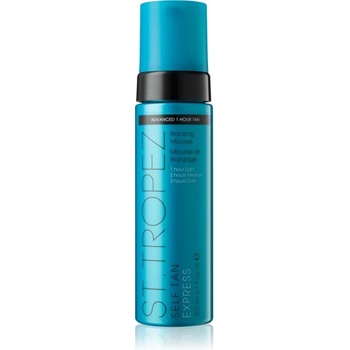 St.Tropez Self Tan Express rychleschnoucí samoopalovací pěna pro postupné opálení (1 Hour Tan Bronzing Mousse) 200 ml